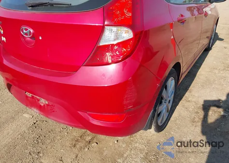 2014 Hyundai Accent Se z USA, uszkodzony, nr VIN KMHCU5AE3EU166176